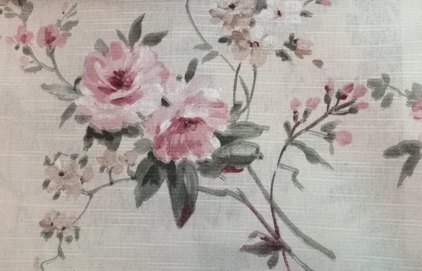 shabby fiori rosa