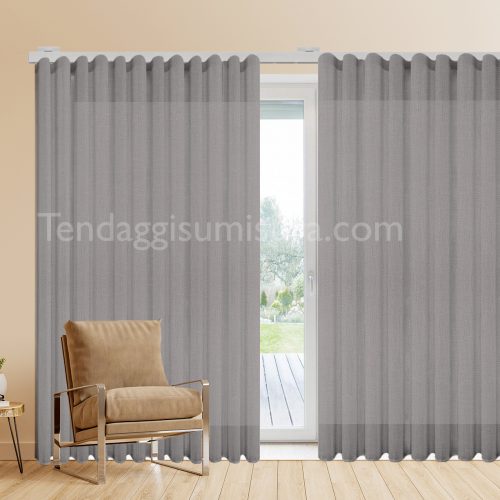 tenda coprente a onda wave grigio scuro