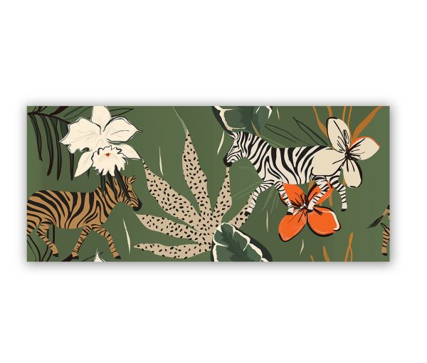 quadro boho chic verde jungle bohemian